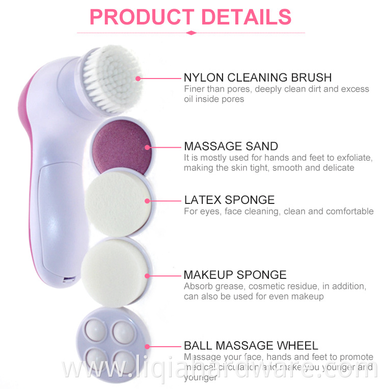 Eliminates Fine Lines Facial Cleansing Brush